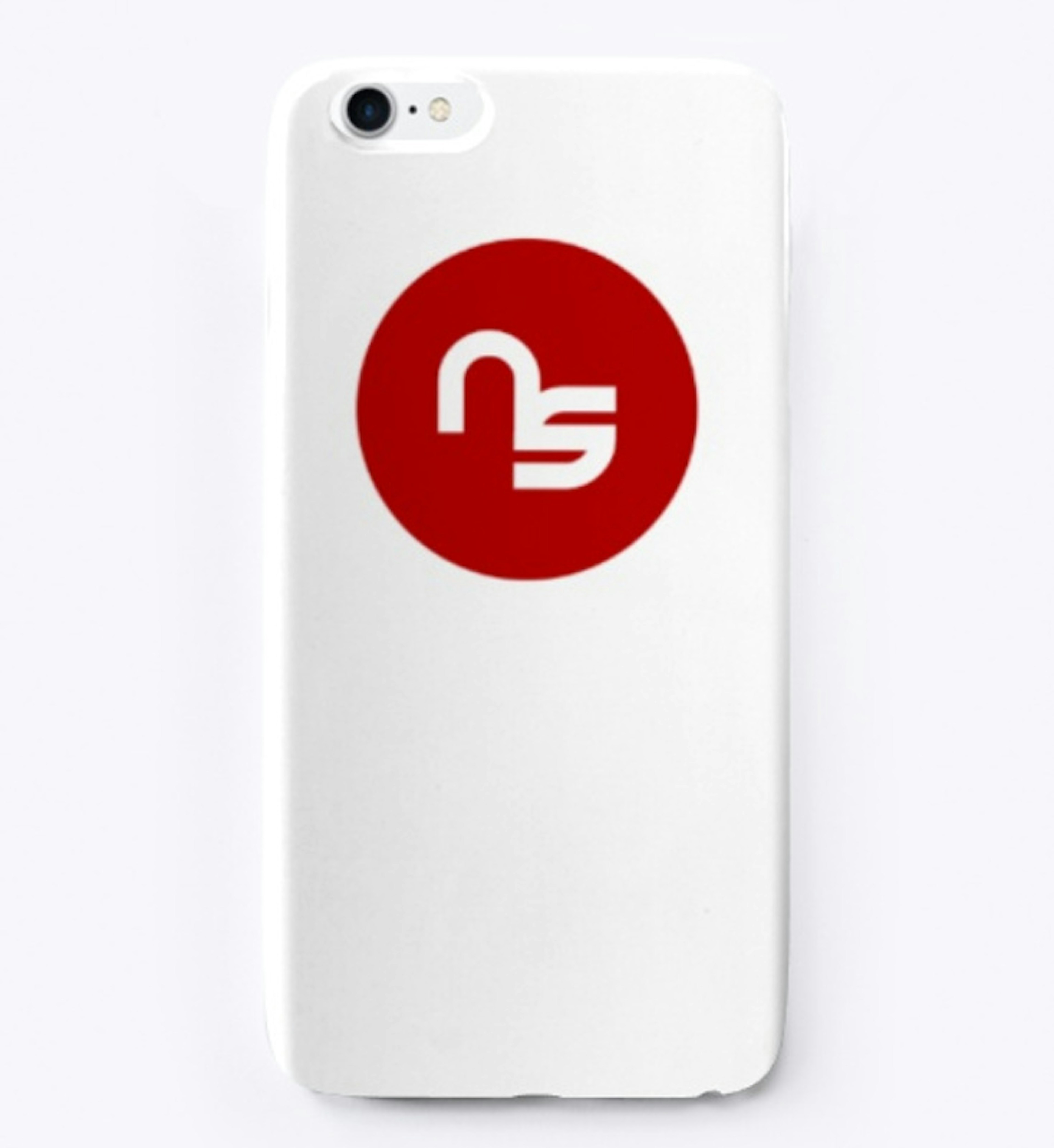 NS Phone Case for iPhone (White)
